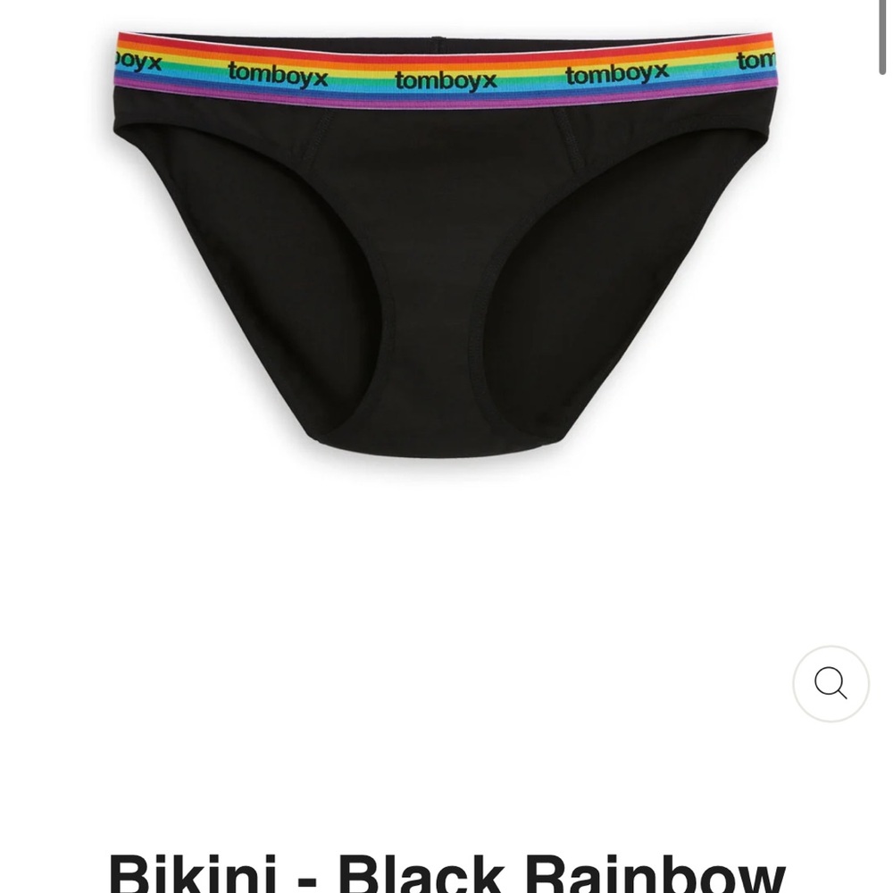 TWO pairs TomboyX Bikini XL underwear - new, unworn, still in sealed bag